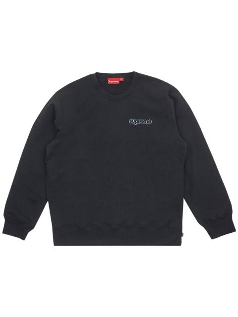 Supreme Connect Crewneck Sweatshirt 'Black'