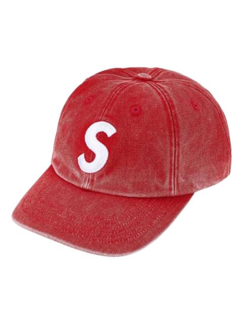 Supreme Supreme SS26 Pigment Coated S Logo 6-Panel 'Red' SUP-SS26-1019-RED