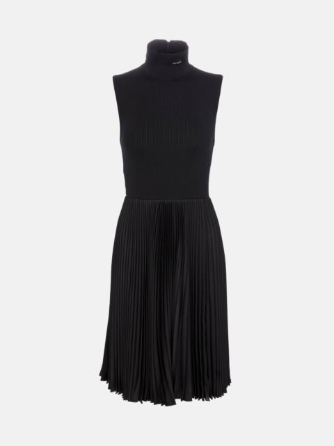 Prada Re-Nylon and wool dress