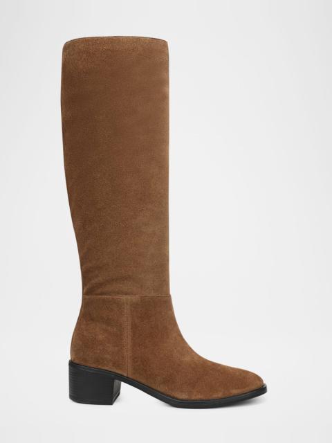 Vince 50mm Pace Suede Knee-High Boots