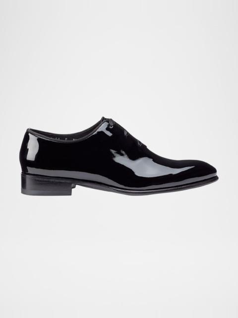Santoni Men's Padova Patent Leather Oxfords