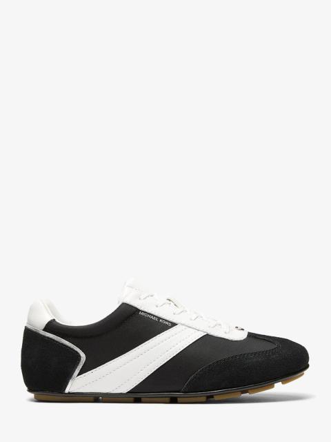 MICHAEL KORS Susie Mixed-Media Sneaker