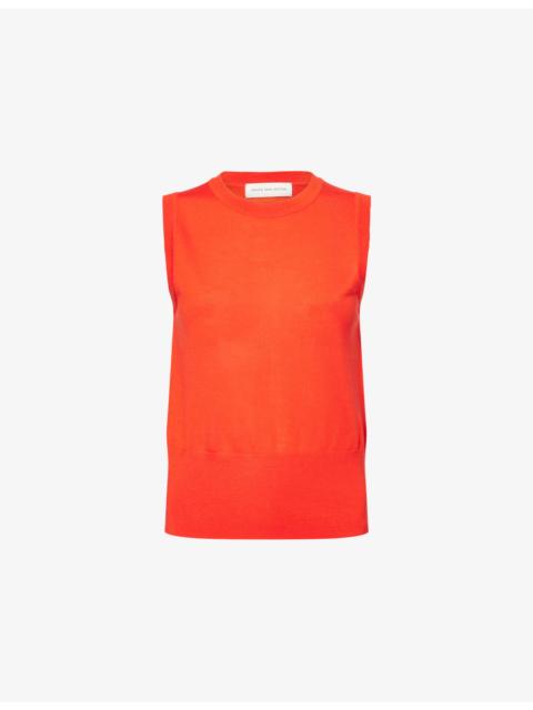 Dries Van Noten Taja Merino-Wool Tank Top