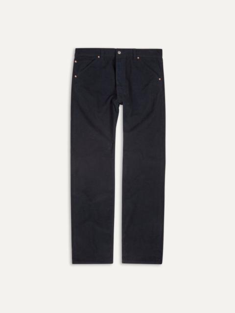 Drake's Navy Japanese Selvedge Needlecord Five-Pocket Trousers