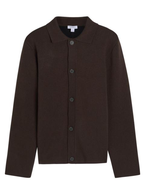 Sunspel Sunspel Merino Wool-blend Overshirt