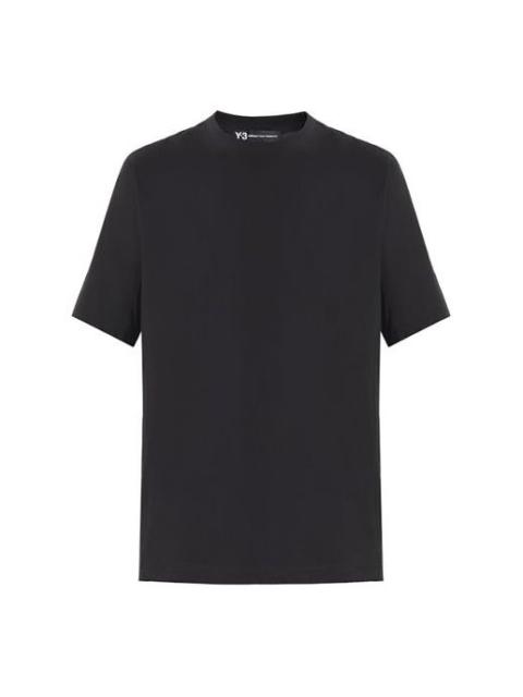 Y-3 Men's Y-3 U New Round Neck Pullover Short Sleeve Black DY7182