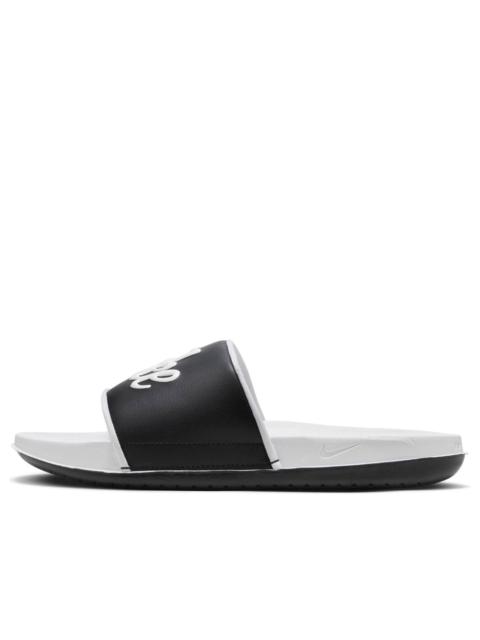 Nike (WMNS) Nike Offcourt Slides 'White Black Mismatched' FQ7646-100