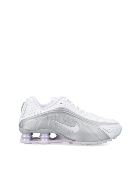 Shox R4 panelled sneakers