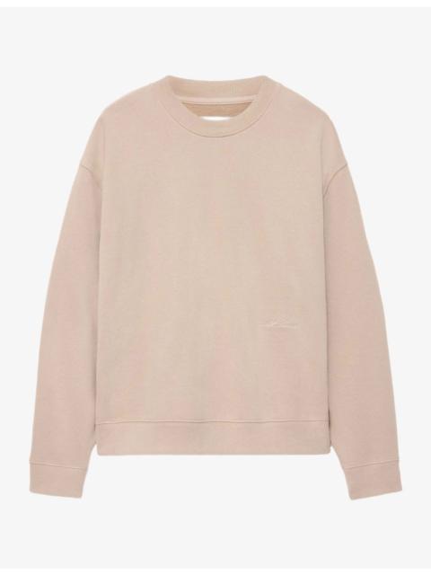 ALLSAINTS River Crewneck Relaxed-Fit Cotton Sweatshirt