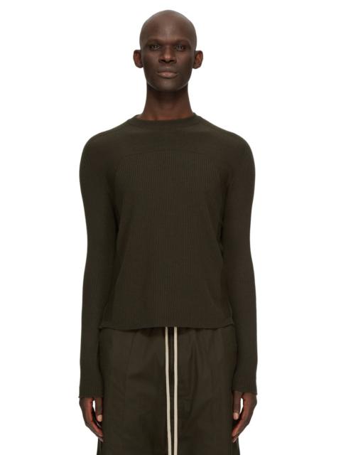 Rick Owens Geo ribbed sweater