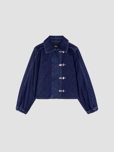 Rails Women's Brooke Denim Toggle Jacket - Rinse Indigo