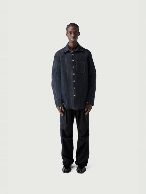 COPERNI Denim Moto Shirt