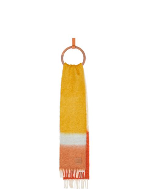 Loewe Stripe scarf in mohair and wool