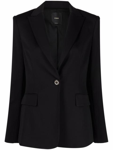 PINKO single-breasted fitted blazer