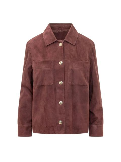 'S Max Mara camosc bott oro