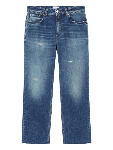 CLOSED distressed-effect jeans