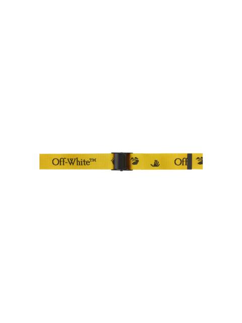 Yellow & Black Mini Industrial New Logo Belt