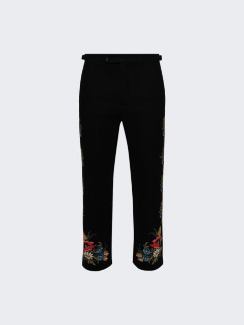 BODE Beaded Aquitaine Trousers Black