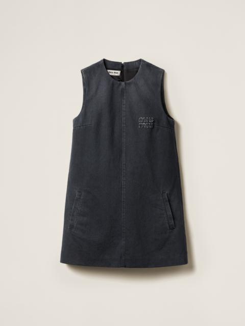Miu Miu Drill mini-dress