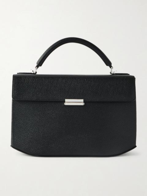 TOTEME Clip Textured-leather Shoulder Bag