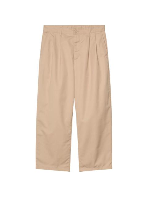 Carhartt WIP Evan Pant pleated trousers