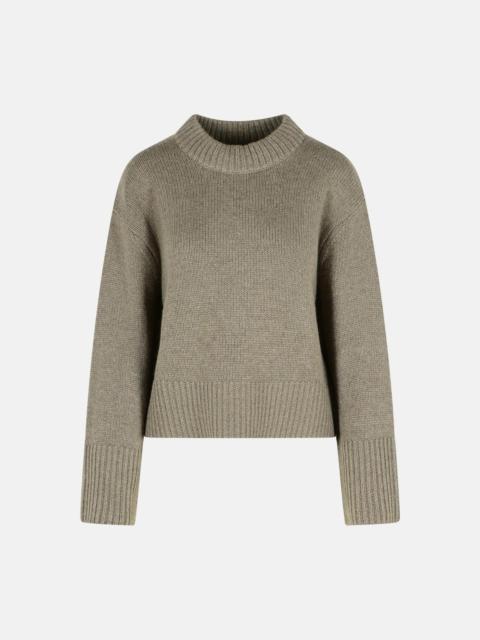 LISA YANG 'SONY' TRUFFLE CASHMERE SWEATER