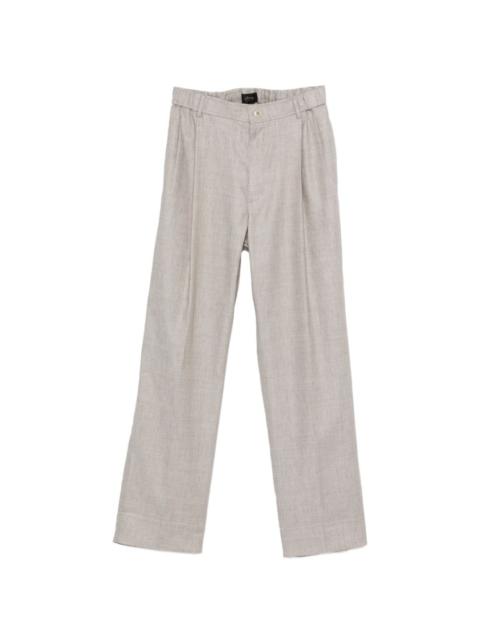 Brioni pleated trousers