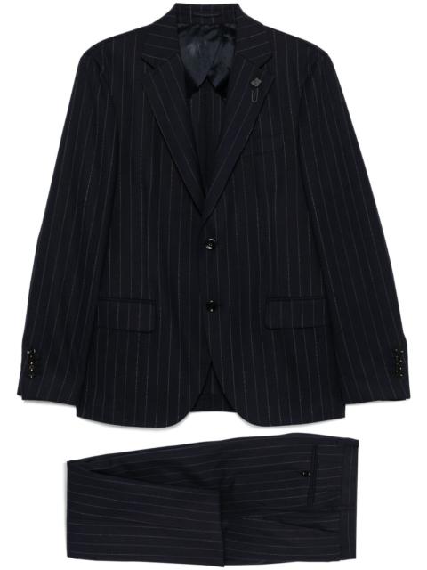LARDINI pinstriped suit