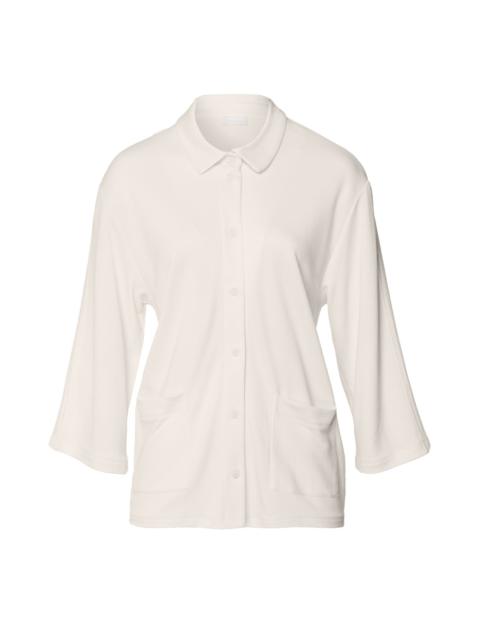 HANRO Pure Comfort Tencel™ Button Front Jacket