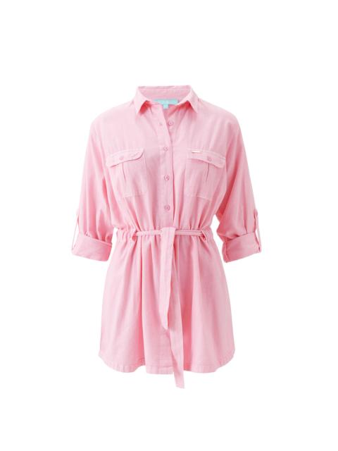 MELISSA ODABASH LACEY ROSE DRESS