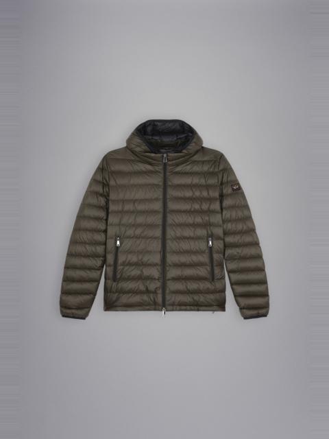 ULTRALIGHT DOWN JACKET WITH DETACHABLE HOOD