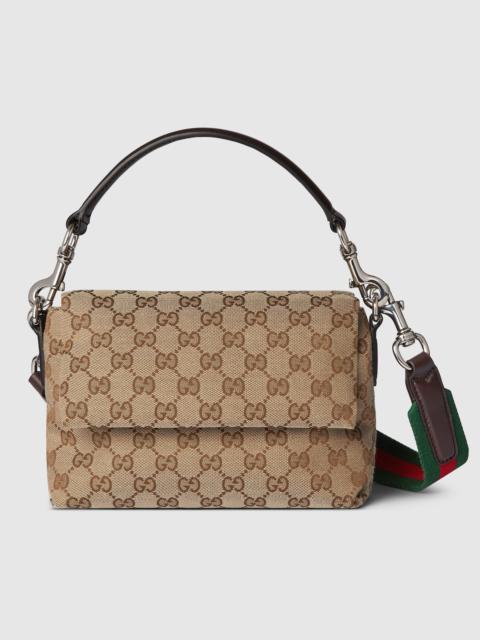 Small GG crossbody bag with Web