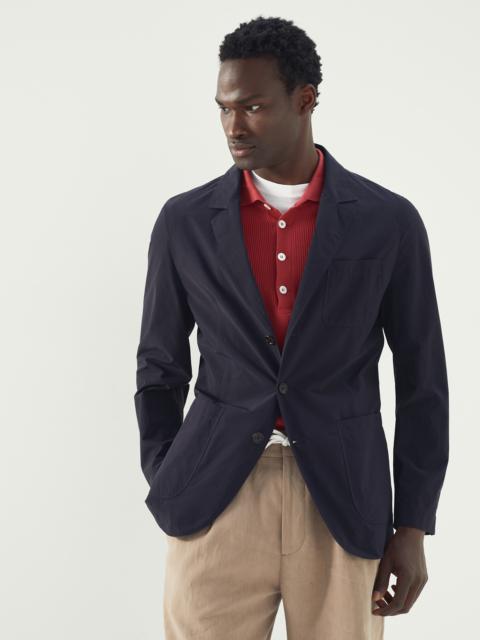 Brunello Cucinelli Water-resistant microfiber outerwear blazer