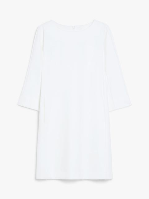 NOEL Short Milan-stitch jersey dress