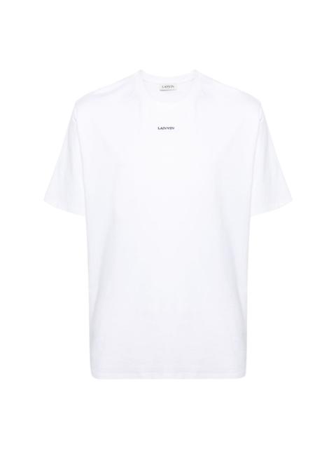Lanvin logo-patch cotton T-shirt