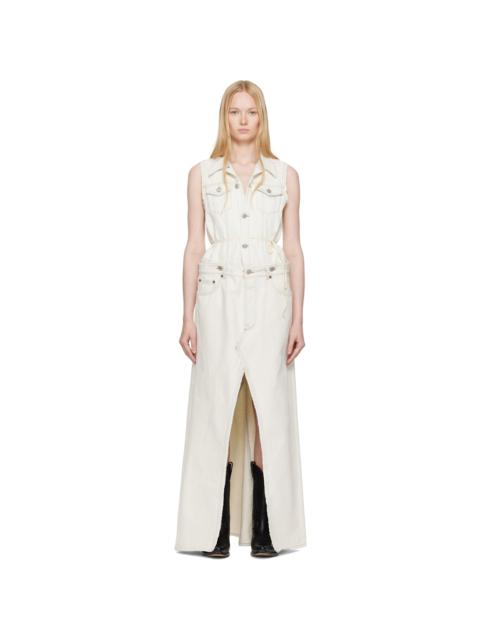 MM6 Maison Margiela Deconstructed 데님 드레스