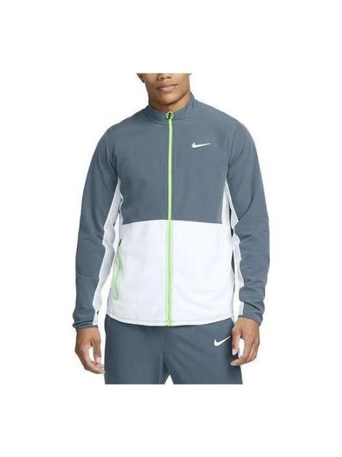 Nike Court Advantage Jacket 'Green White' DV7388-491