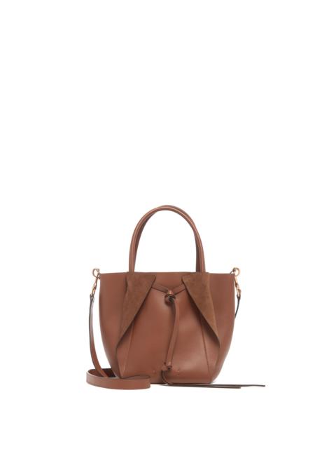 GABRIELA HEARST Small Marija Tote Bag in Cognac Nappa Leather