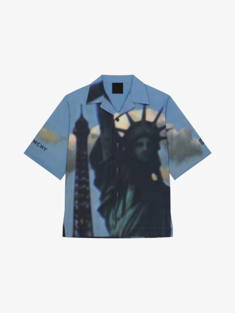 【送料&関税込】Givenchy Shirt In Blue Silk Givenchy Denim Shirt | italist