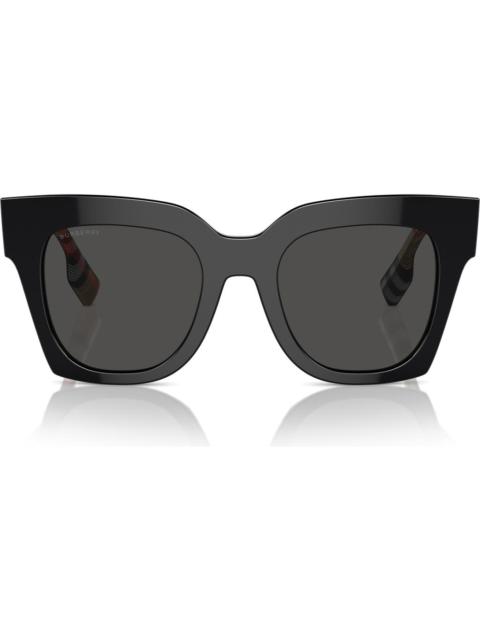 burberry 49mm Cat Eye Sunglasses in Dark Grey at Nordstrom