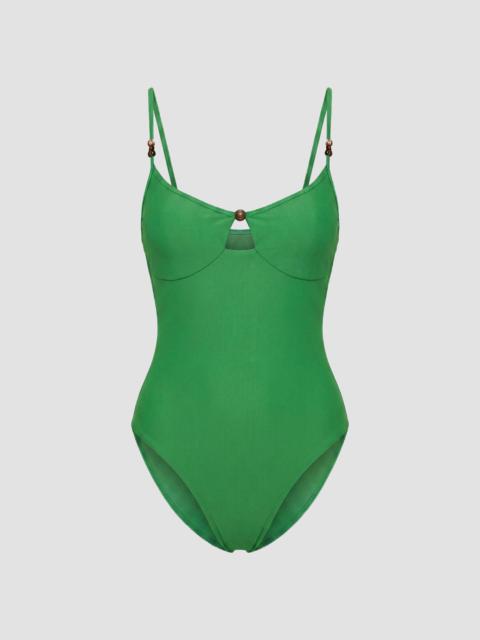 NICHOLAS Women's Anela One-Piece Swimsuit - Leaf