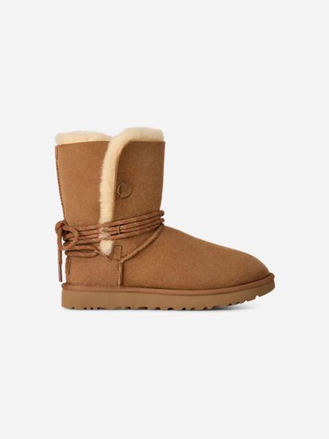 UGG ® Women's Bailey Tie Sheepskin Classic Boots in Chestnut
