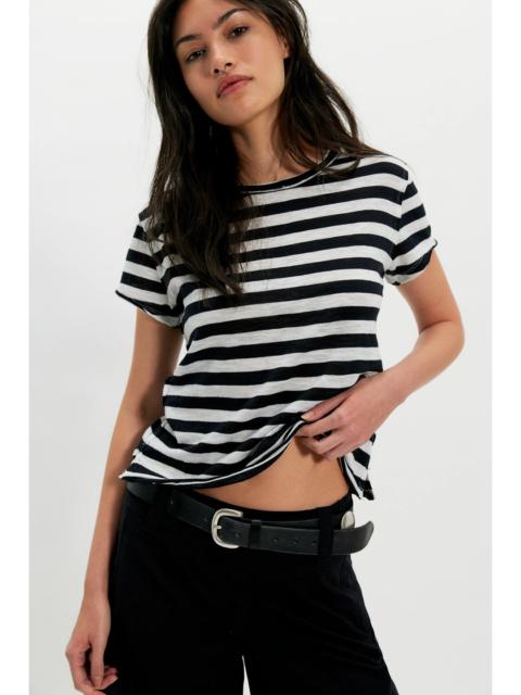 FREE PEOPLE We The Free Nora Striped Cotton Tee