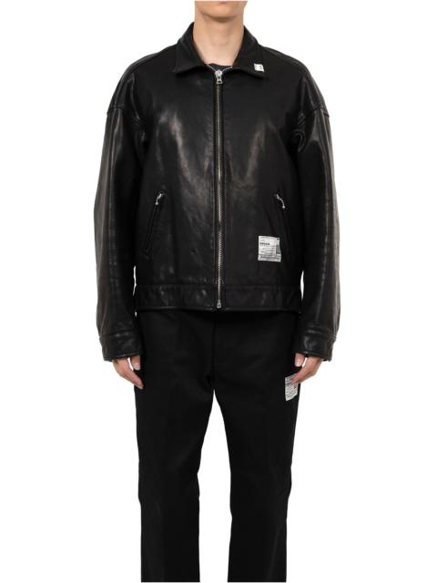 Maison MIHARAYASUHIRO "BEDWIN & THE MMY” Leather Zip Jacket