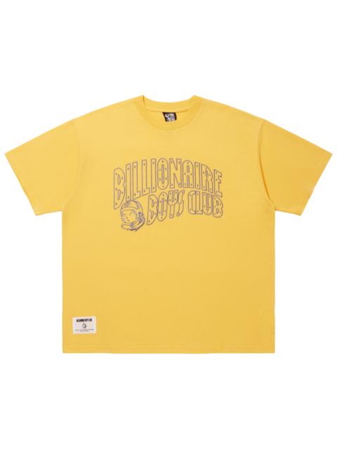 BILLIONAIRE BOYS CLUB EMBROIDERY COTTON T-SHIRT ARCH LOGO