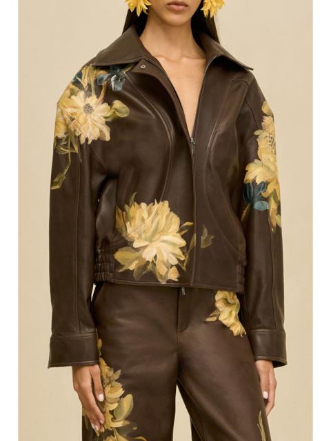 Cult Gaia MATTHIEU LEATHER JACKET