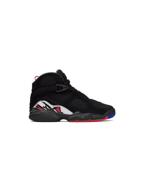 Jordan Black Air Jordan 8 Retro Sneakers