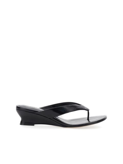 LE MONDE BÉRYL wedge thong trainers