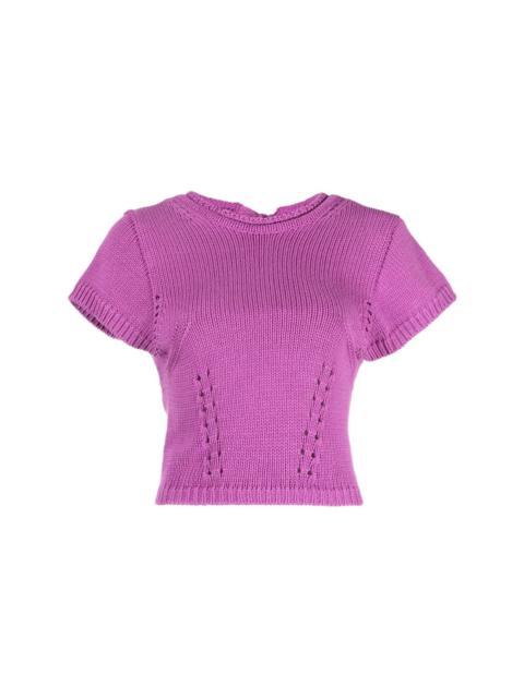 Arden knit crop top