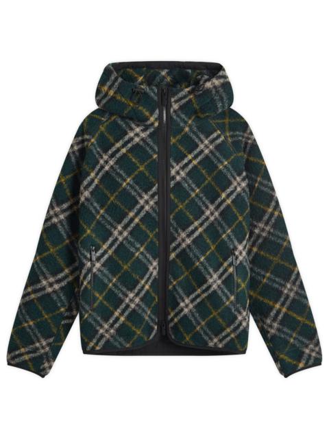 Burberry Burberry Check Zip Fleece